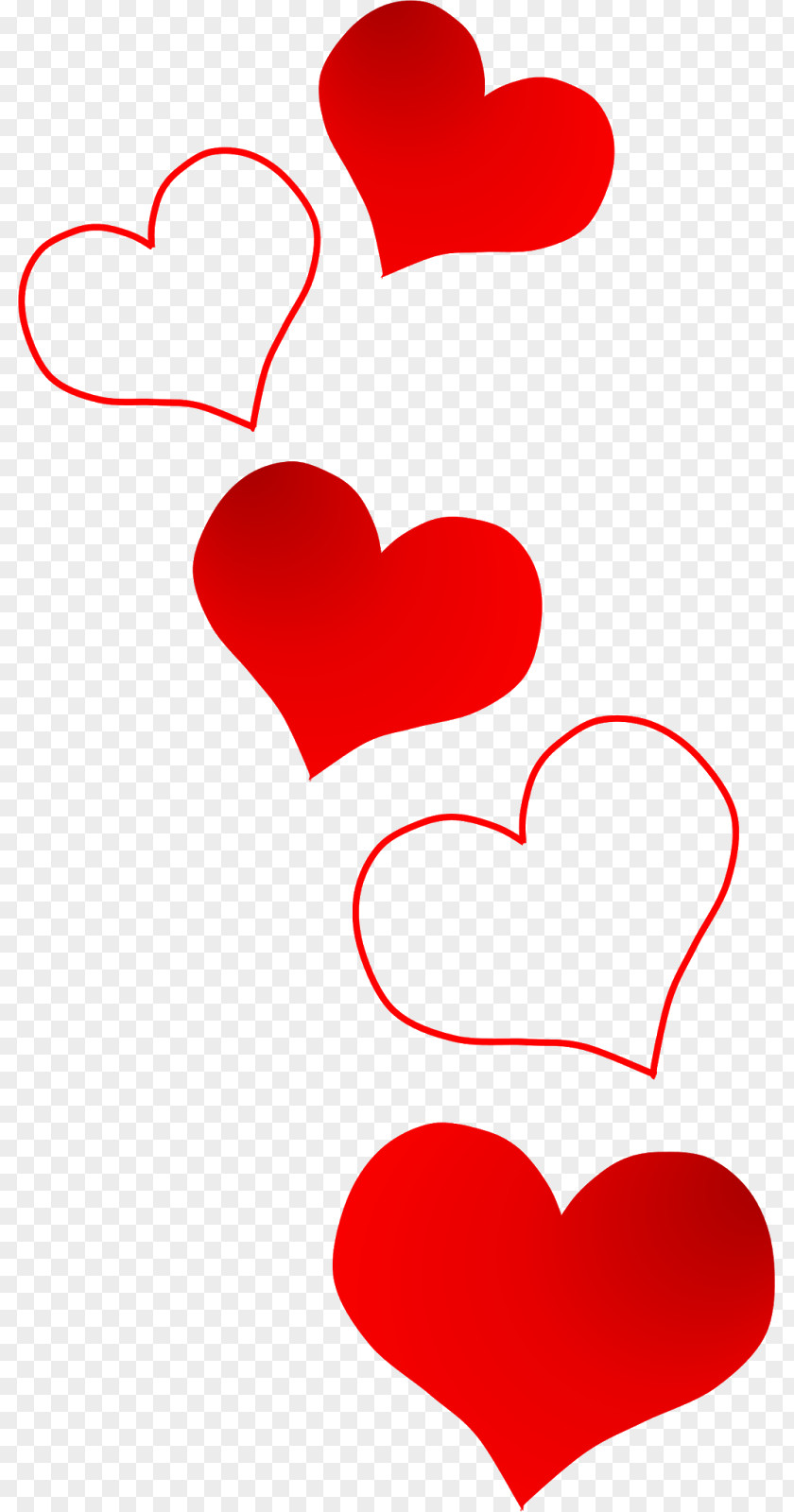 Love Red Valentines Day Heart PNG