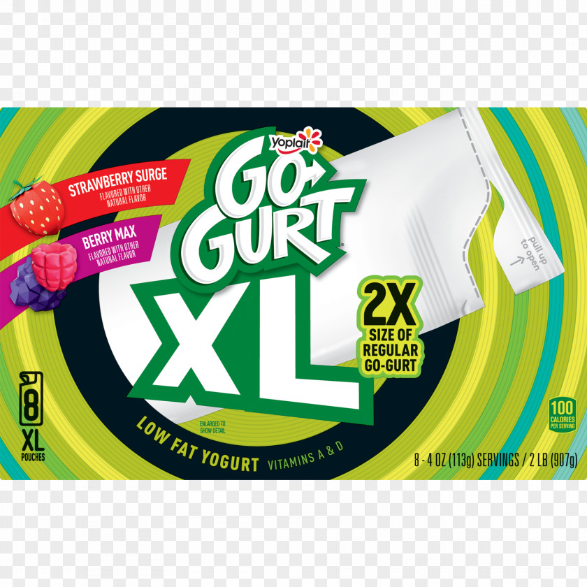 Milk Go-Gurt Yoplait Yoghurt Low-fat Diet PNG