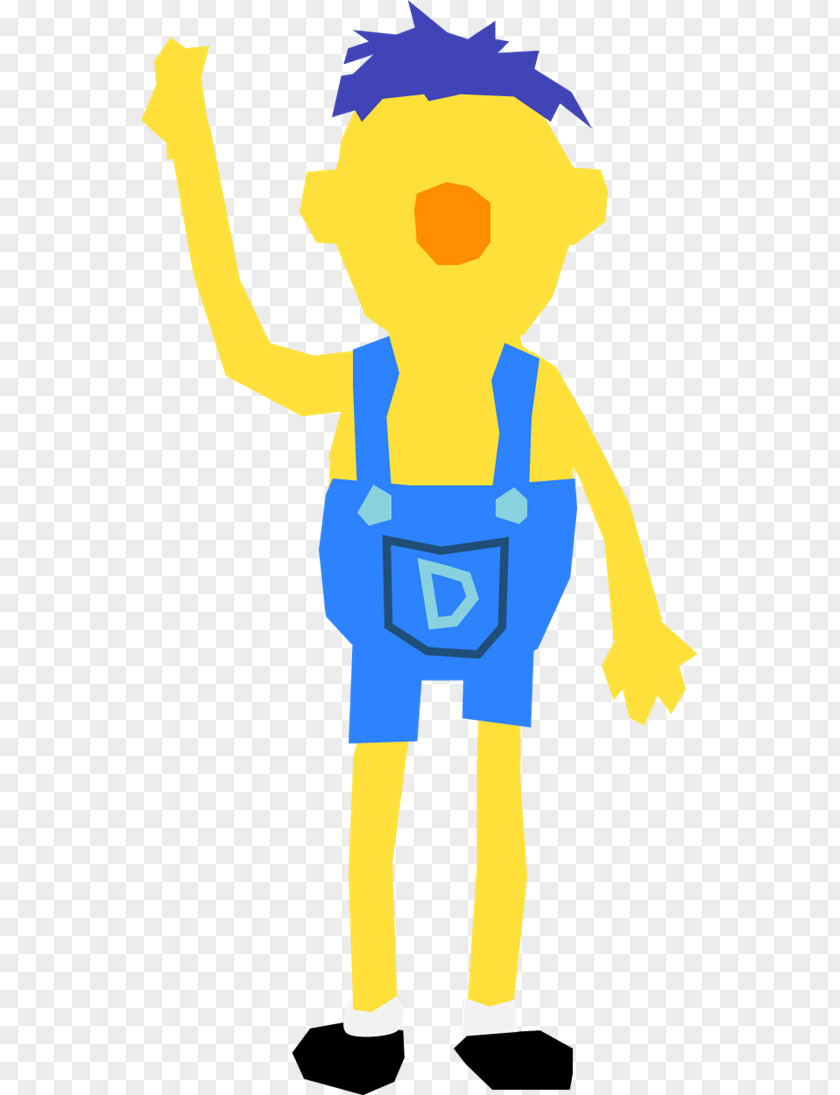 Overalls Yellow Guy DeviantArt YouTube PNG