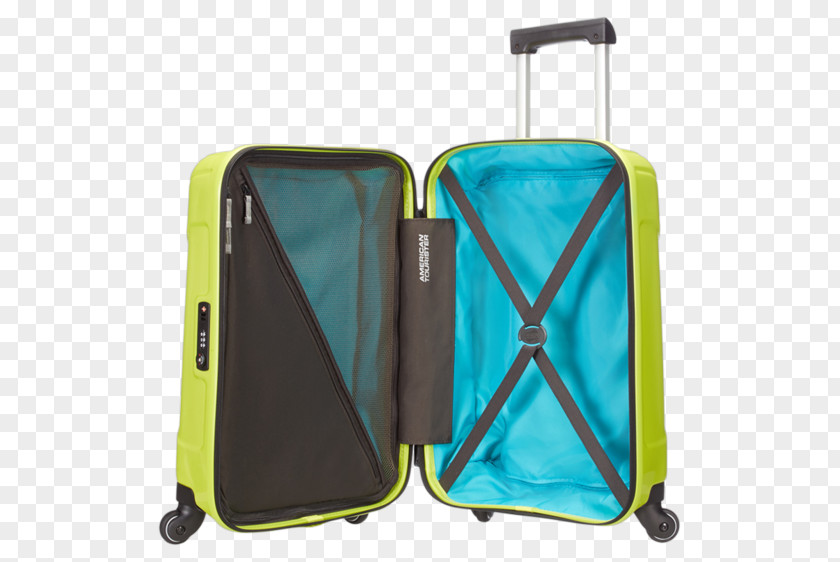 American Tourister Hand Luggage Suitcase Samsonite Green PNG