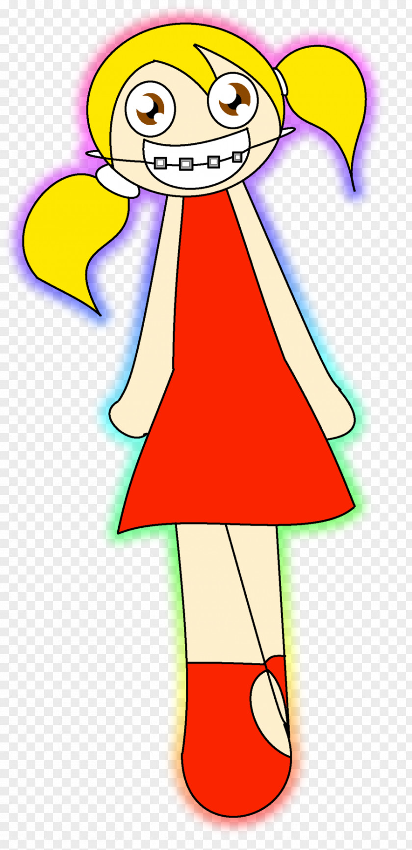 Blonde Cartoon Clothing Accessories Clip Art PNG