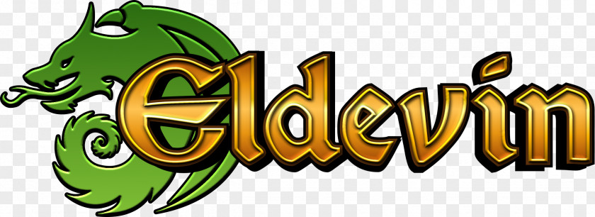 Epic Browser Colours Game Logo Eldevin Brand Font PNG