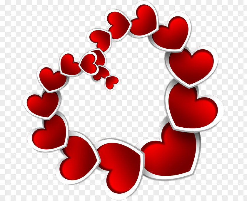 Love Red Valentines Day Heart PNG
