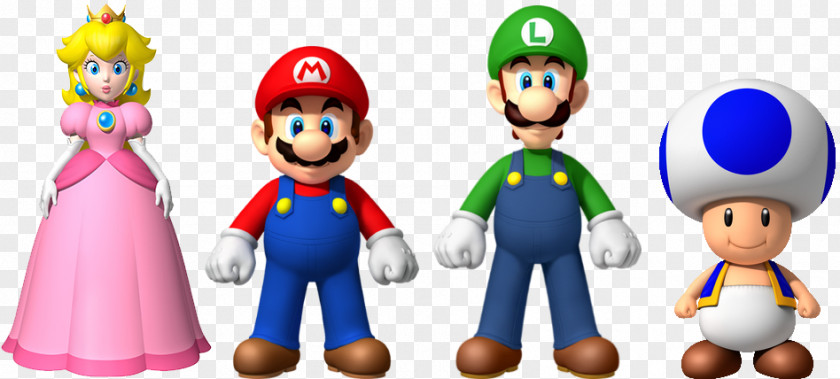 Mario Super Bros. Luigi Character PNG