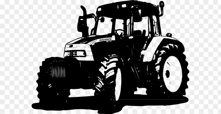 Traktor Case IH McCormick Tractors Fendt Wall Decal PNG