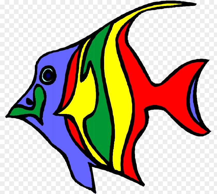 Colored Fish Clip Art PNG