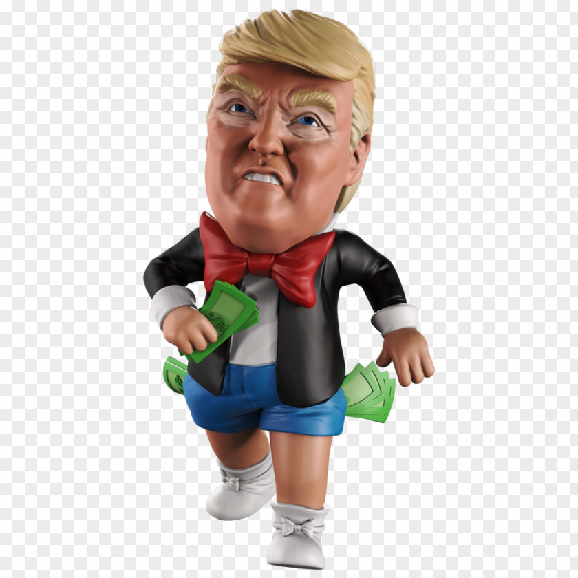 Donald Trump Designer Toy Figurine Action & Figures PNG