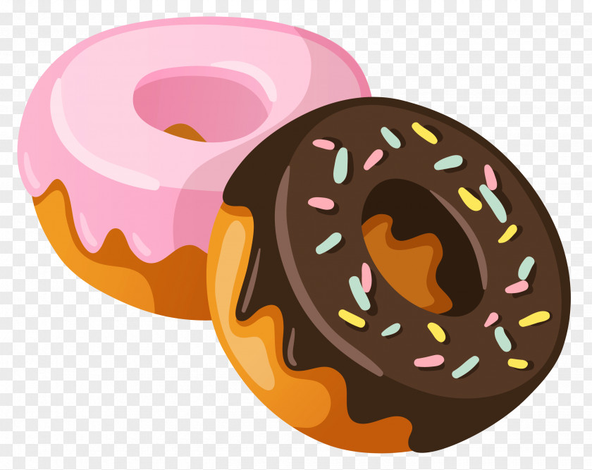 Donut Coffee And Doughnuts Thumbnail Clip Art PNG