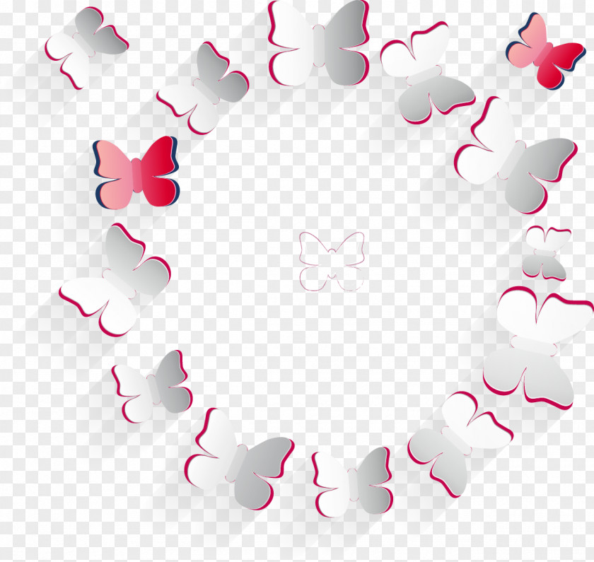 Origami Butterfly Paper PNG
