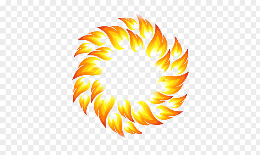 Patterns Of Fire Ring Circle Clip Art PNG