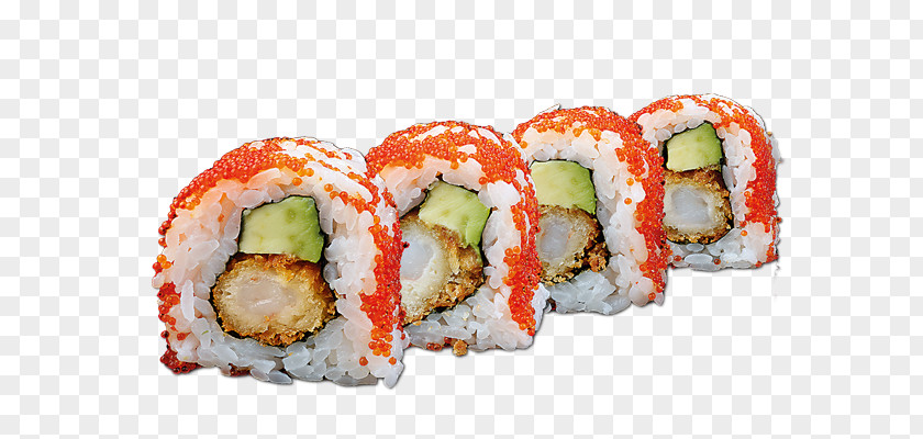 Shrimp Tempura California Roll Sashimi Sushi Gimbap PNG