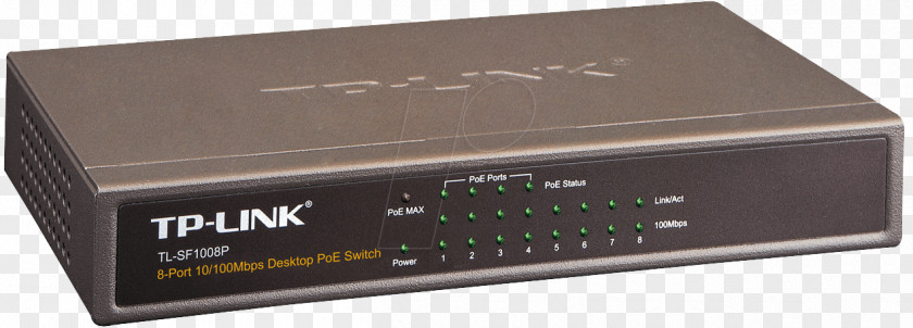 Tplink Network Switch Power Over Ethernet TP-Link Computer Port Gigabit PNG