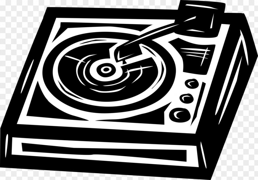 M Pattern Product DesignVinyl Record Phonograph Clip Art Logo Black & White PNG