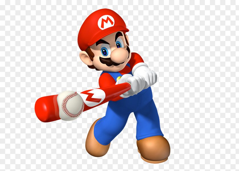 Mario Bros Super Sluggers Superstar Baseball Bros. Luigi PNG