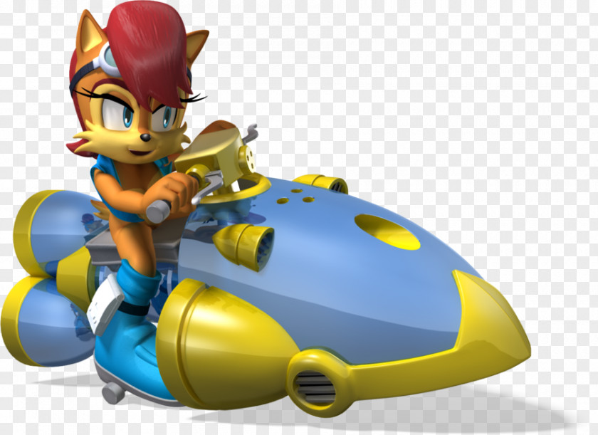 Sally Sonic & Sega All-Stars Racing Transformed The Hedgehog Princess Acorn Knuckles Echidna PNG