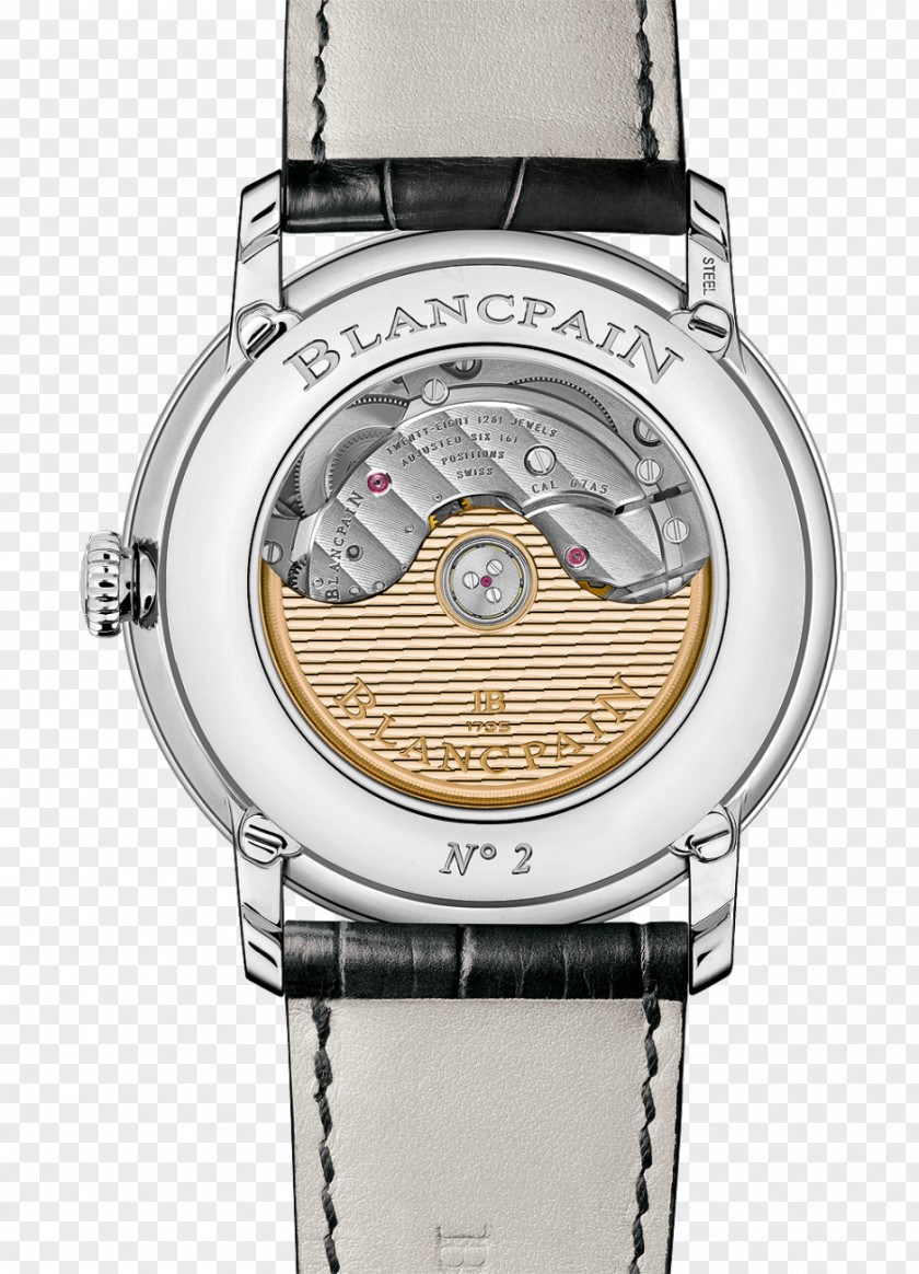 Watch Villeret Blancpain Baselworld Movement Quantième PNG