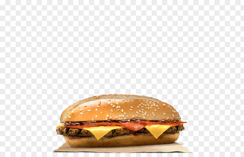 Bacon Cheeseburger Hamburger Whopper Big King Breakfast Sandwich PNG