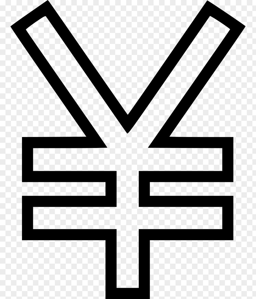 Euro Currency Symbol Yen Sign Vector Graphics Japanese PNG