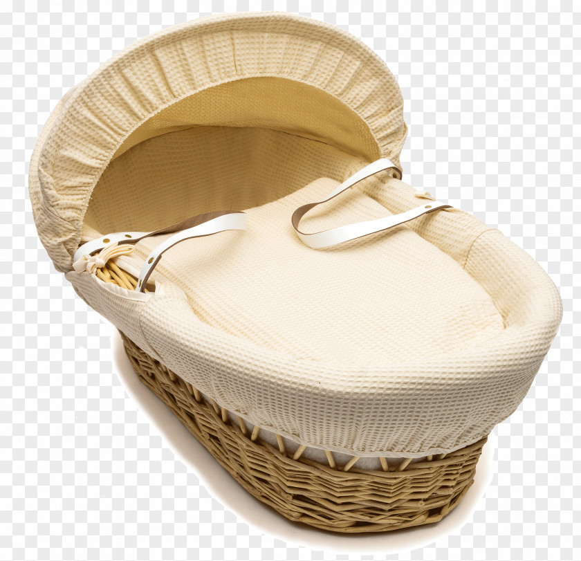 Exquisite Bamboo Baskets Bassinet Picnic Cots Wicker PNG