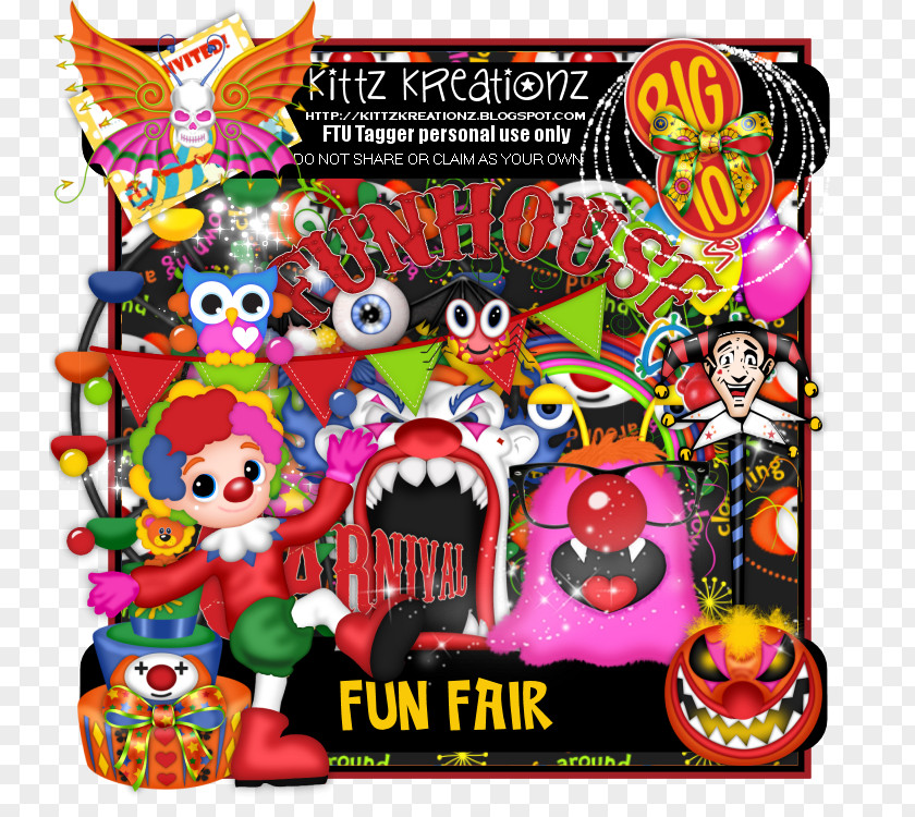 Fun Fair Toy Recreation Font PNG
