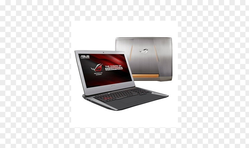 Laptop Gaming Notebook-G752 Series ASUS ROG GL752 NVIDIA GeForce GTX 1060 Intel Core I7 PNG