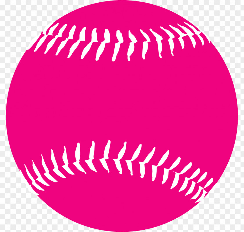 Pink Baseball Cliparts Little League Sheffield Bladerunners Softball National Federation Of State High School Associations PNG