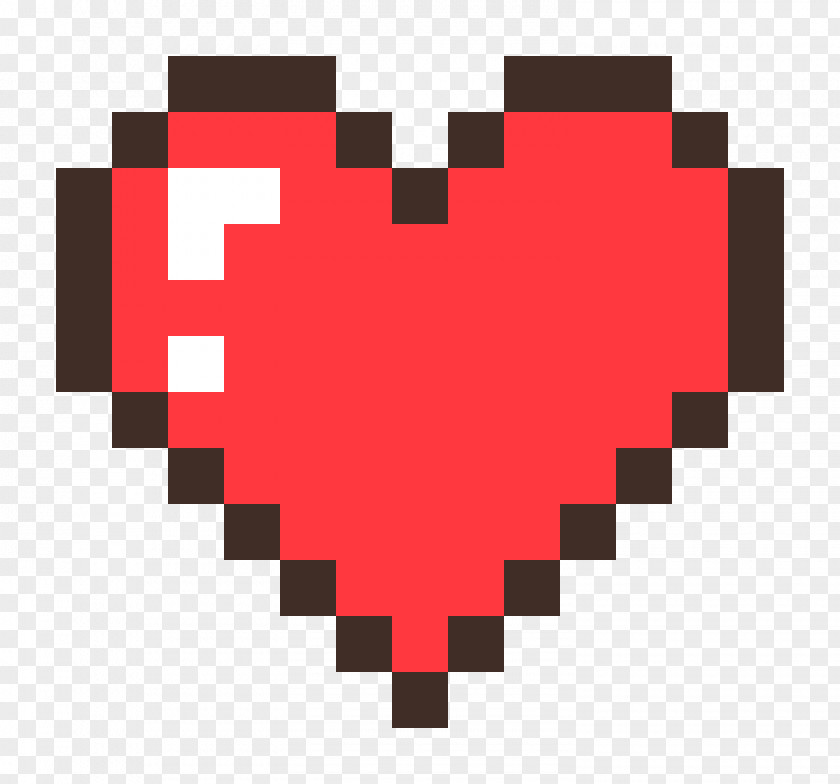Pixel Art Gun Minecraft: Pocket Edition Story Mode Video Games Heart PNG