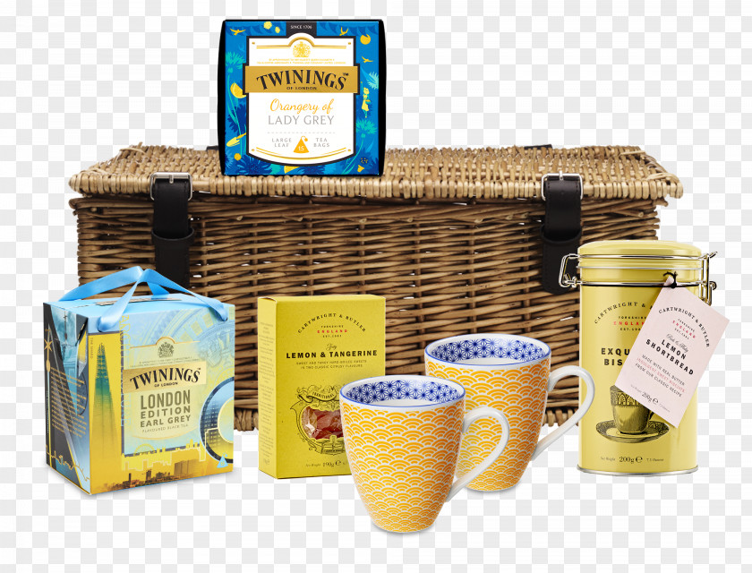Tea Food Gift Baskets Hamper Twinings PNG