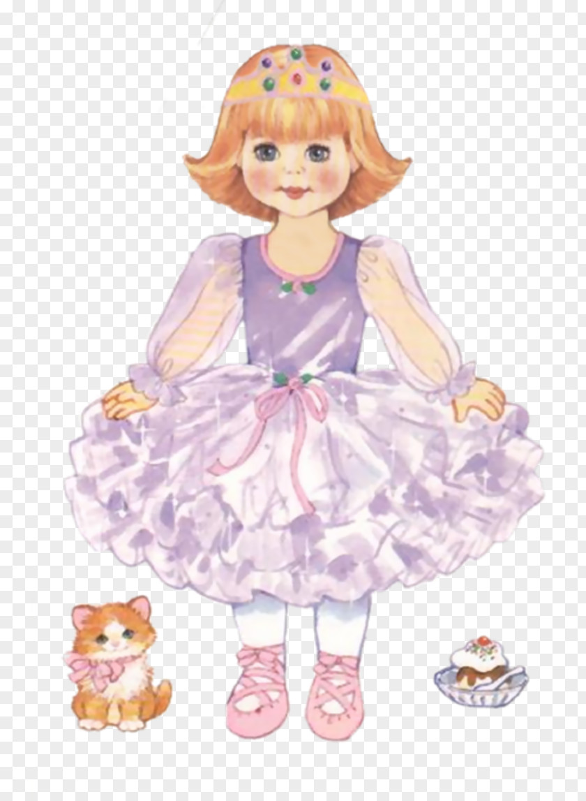 Doll Toddler Lilac Figurine PNG