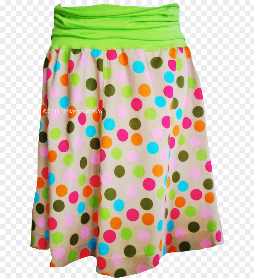 Dress Polka Dot Sewing Skirt Pattern PNG