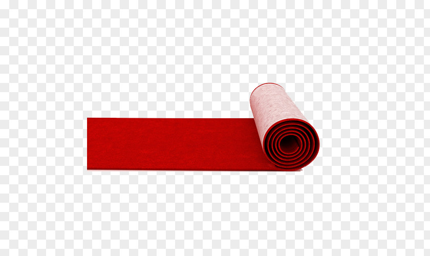 Red Carpet Yoga Mat Pattern PNG