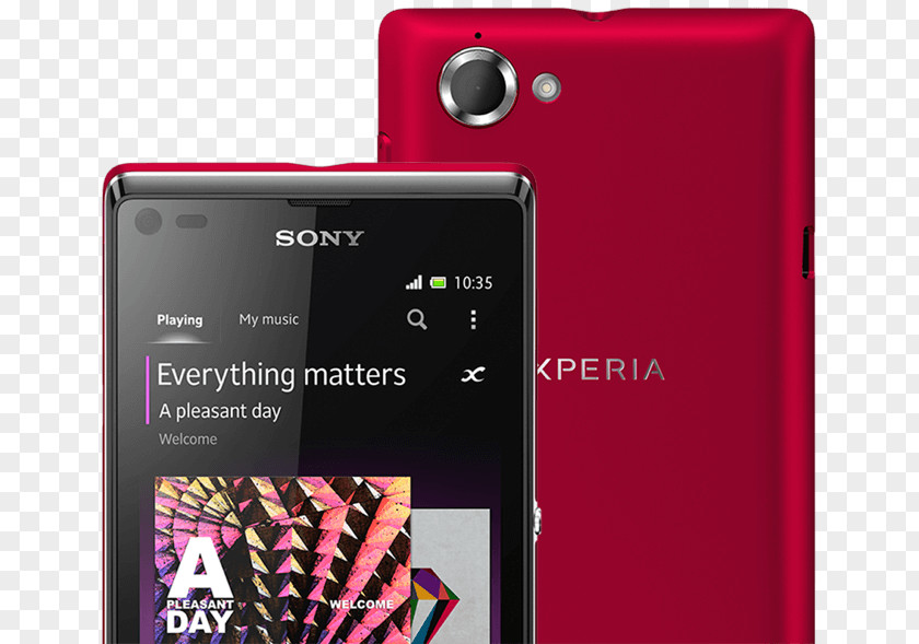 Smartphone Feature Phone Sony Xperia L C S PNG