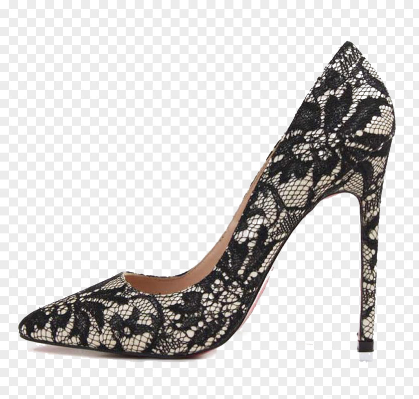 Women's High Heels Creative Leopard Court Shoe High-heeled Footwear Animal Print PNG