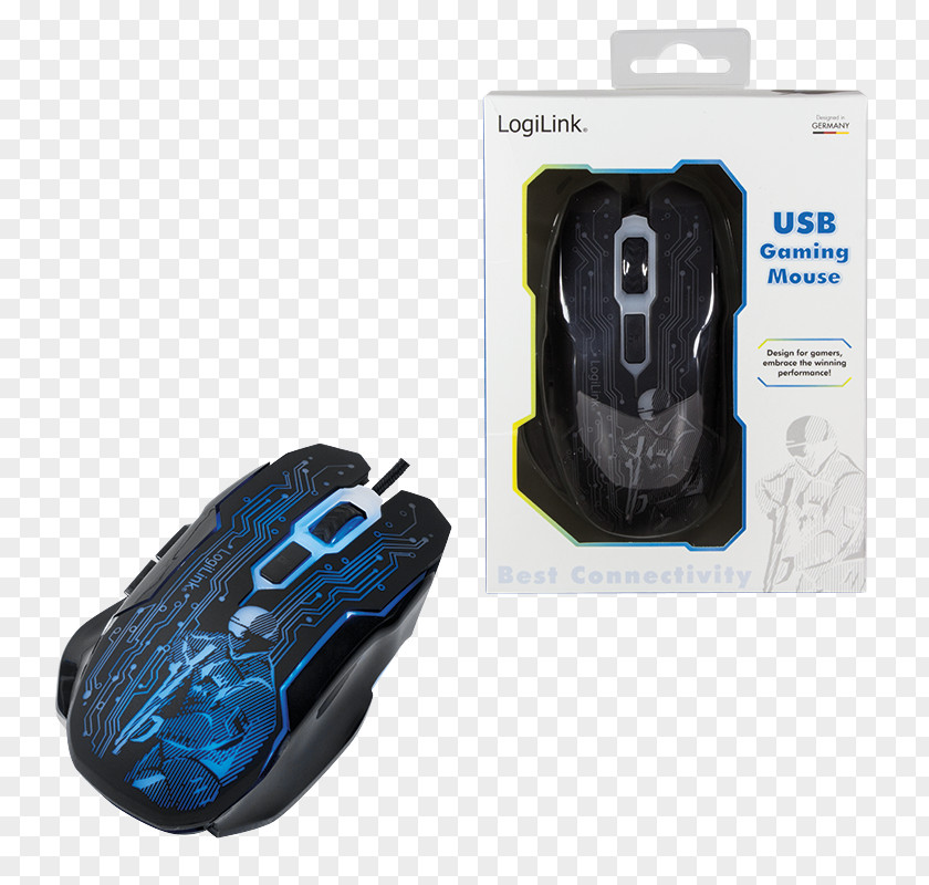Computer Mouse Optical 2direct LogiLink Gaming USB Scroll Wheel PNG