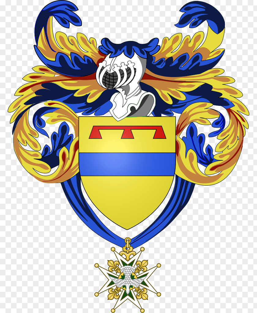 Guillaume Seignac Rhodes Famille Pot Coat Of Arms Achievement Label PNG