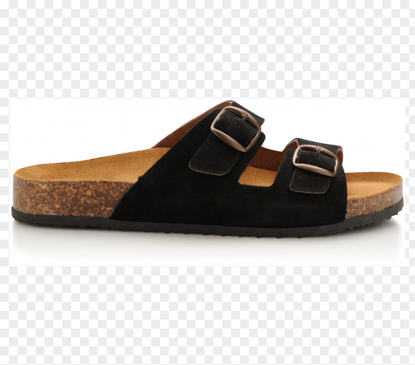 Sandal Suede Slide PNG