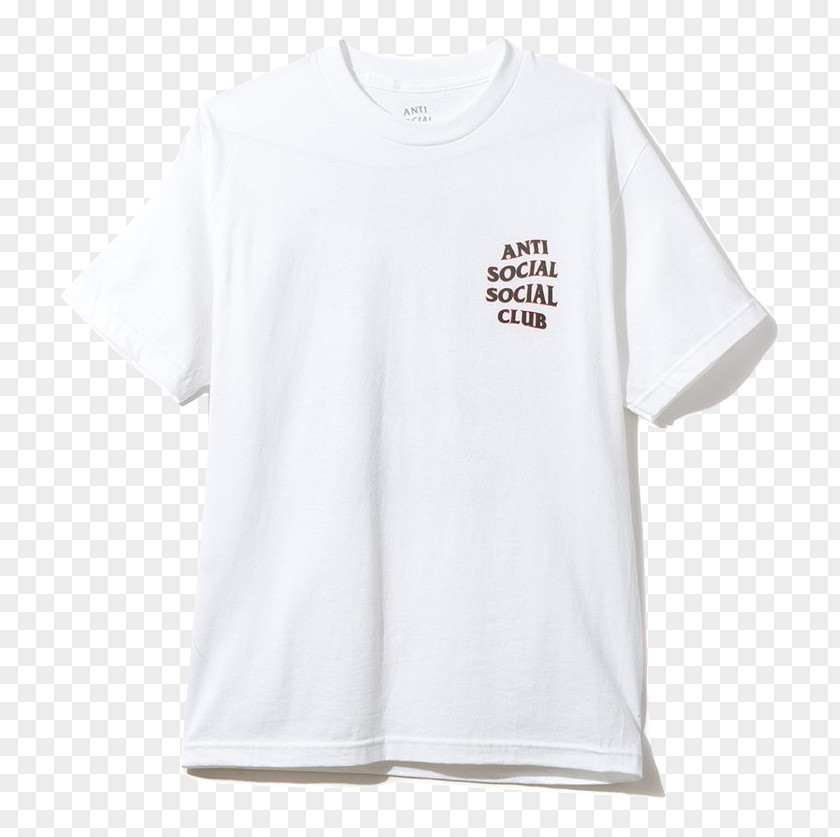 Anti Social Club T-shirt Hoodie Sleeve Outerwear PNG