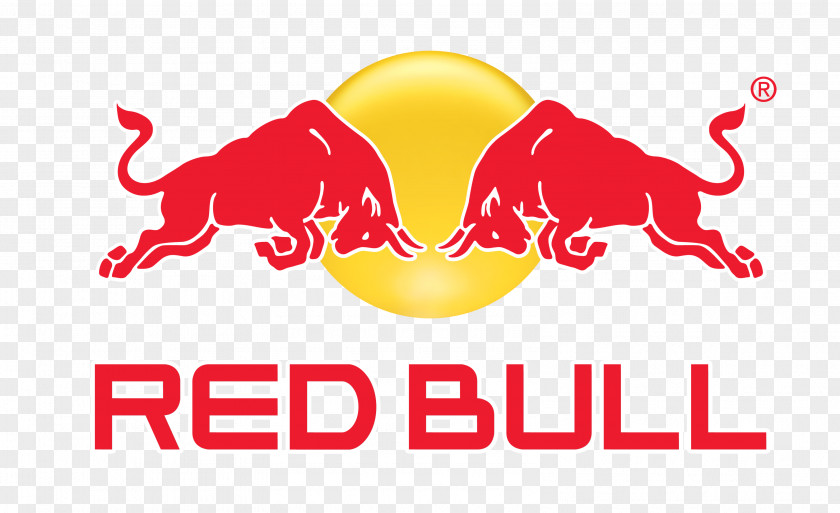 Bull Fizzy Drinks Red Logo Beverage Can PNG