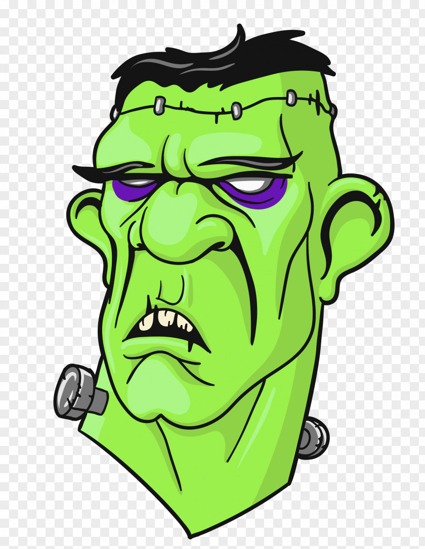 Frankenstein Head PNG Clipart Frankenstein's Monster Clip Art PNG