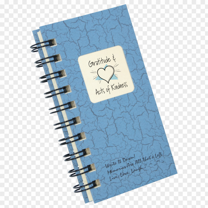 Gratitude Hardcover Paper Notebook Coil Binding Diary PNG