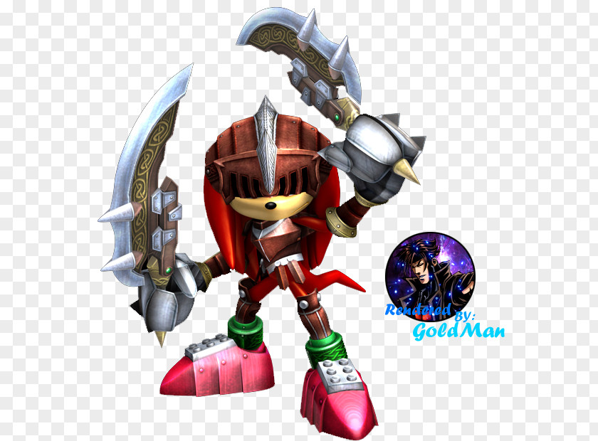 Knight Sonic And The Black Gawain Percival Knuckles Echidna & PNG
