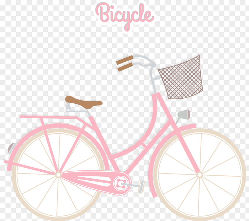 Vector Bike Bicycle Frame Euclidean Wallpaper PNG