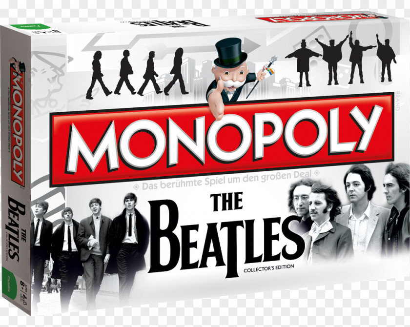 Beatles Monopoly: The Mega Edition Board Game Trivial Pursuit PNG