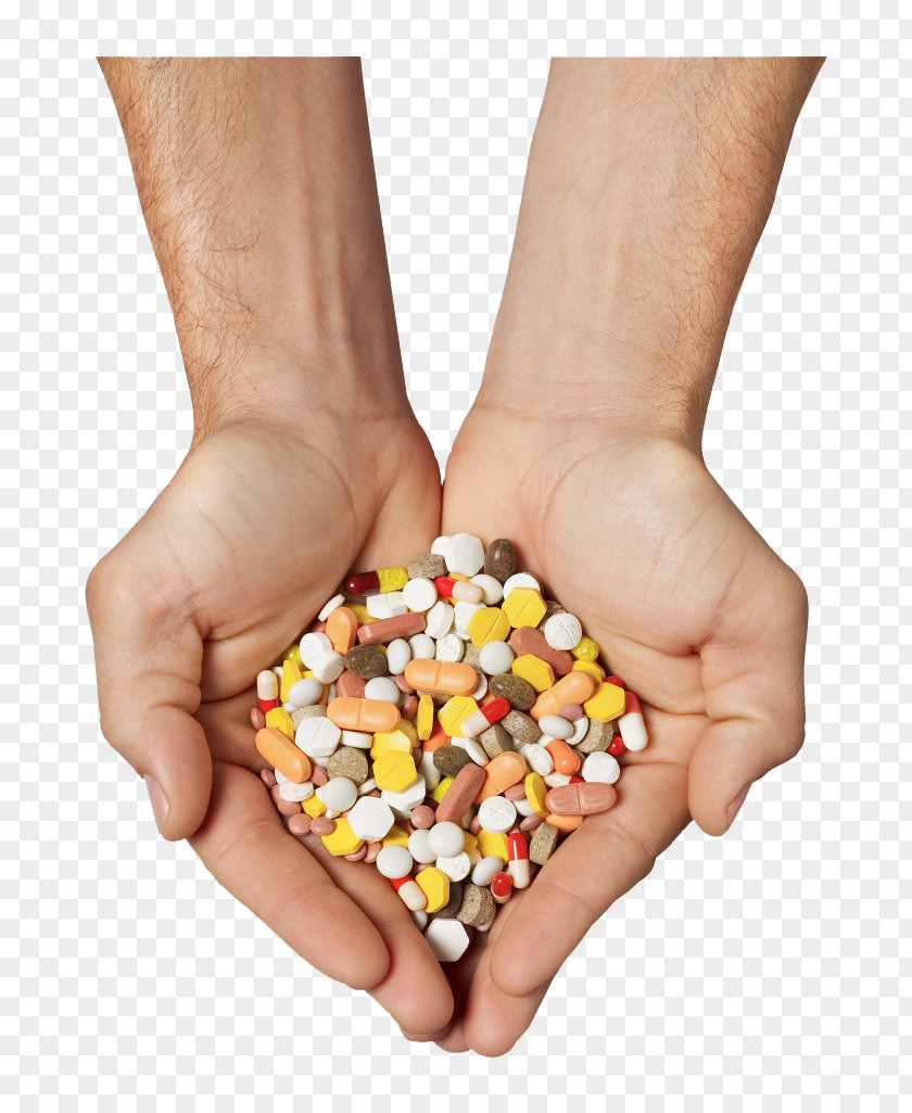 Holding Pills Tablet Pharmaceutical Drug PNG