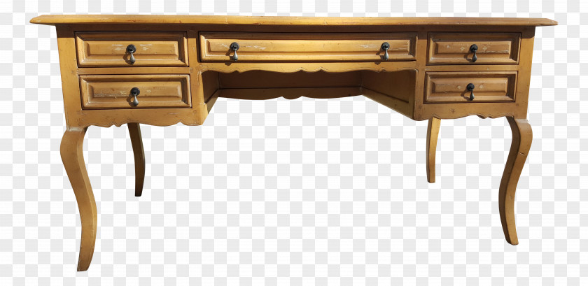 Antique Table Computer Desk Furniture Drawer PNG