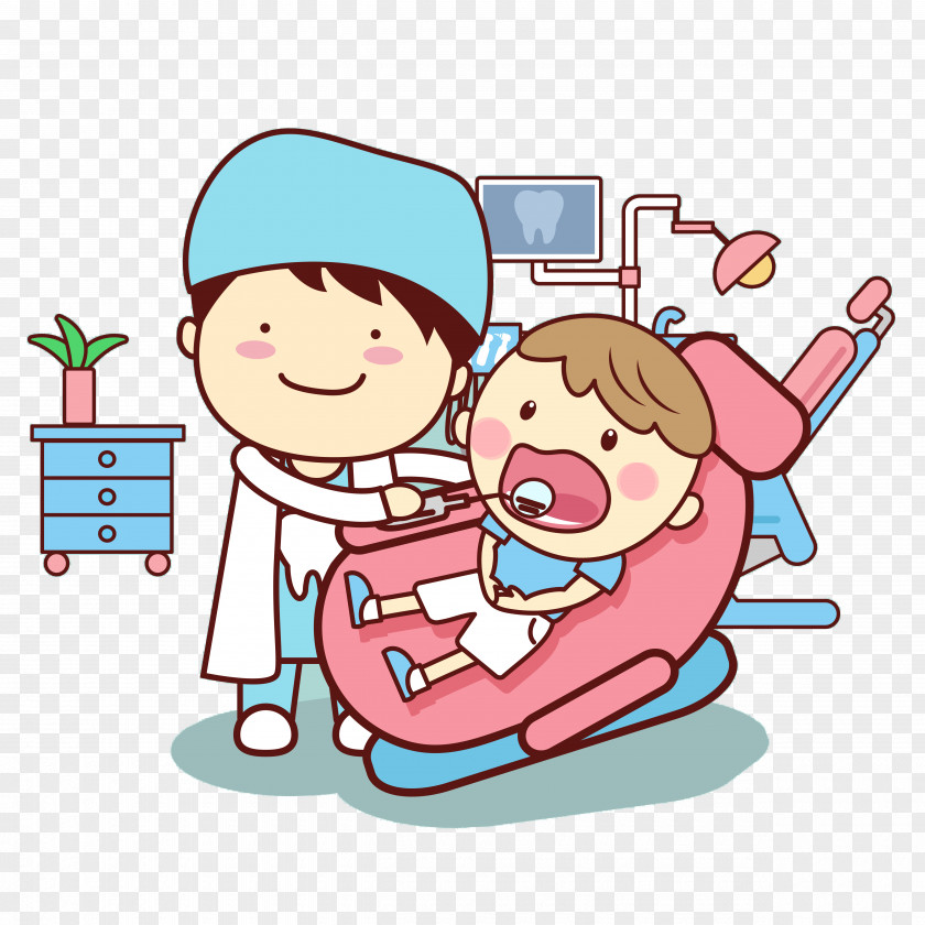 Cartoon Dentist Dentistry Tooth Clip Art PNG