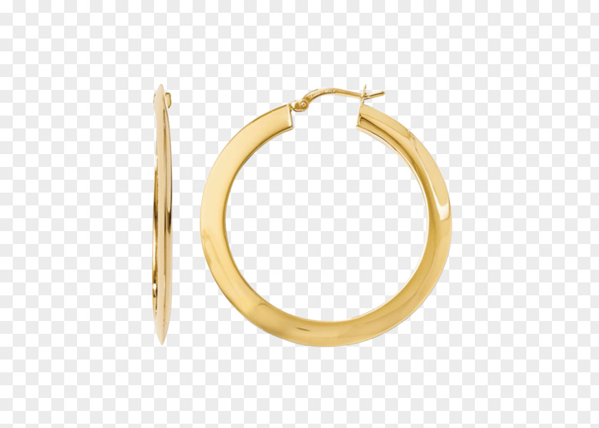 Gold Hoop Earring Gold-filled Jewelry Kreole PNG