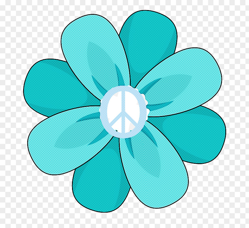 Petal Green Blue Turquoise Teal PNG