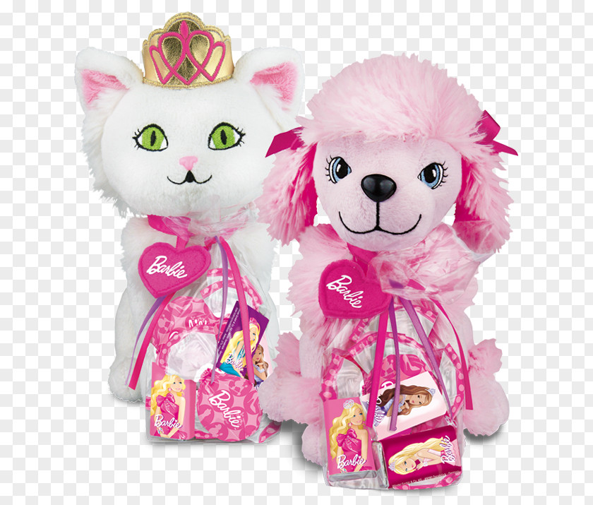Promotional Gift Box Barbie Stuffed Animals & Cuddly Toys Doll Poodle PNG