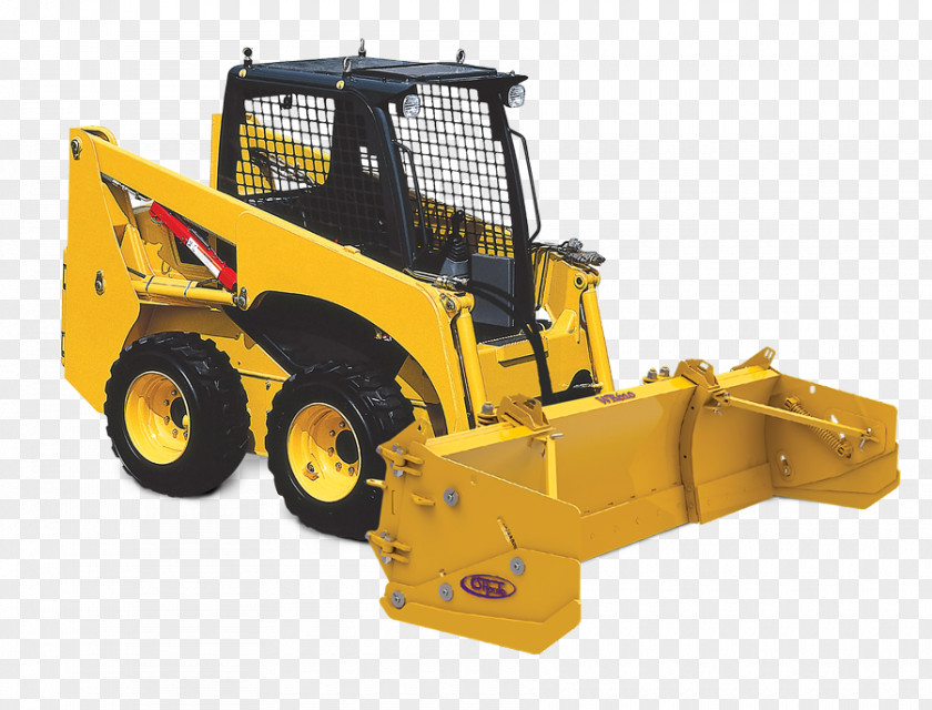 Snow Plow Truck Komatsu Limited Bulldozer Machine Skid-steer Loader PNG